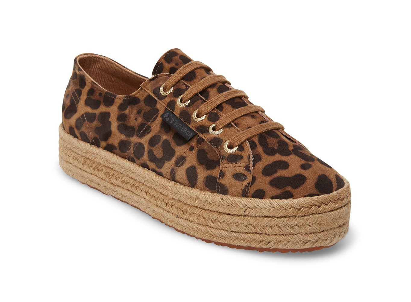 Espadrille Feminino Leopardo - Superga 2730 Fankidsueropew - ZMREY-6049